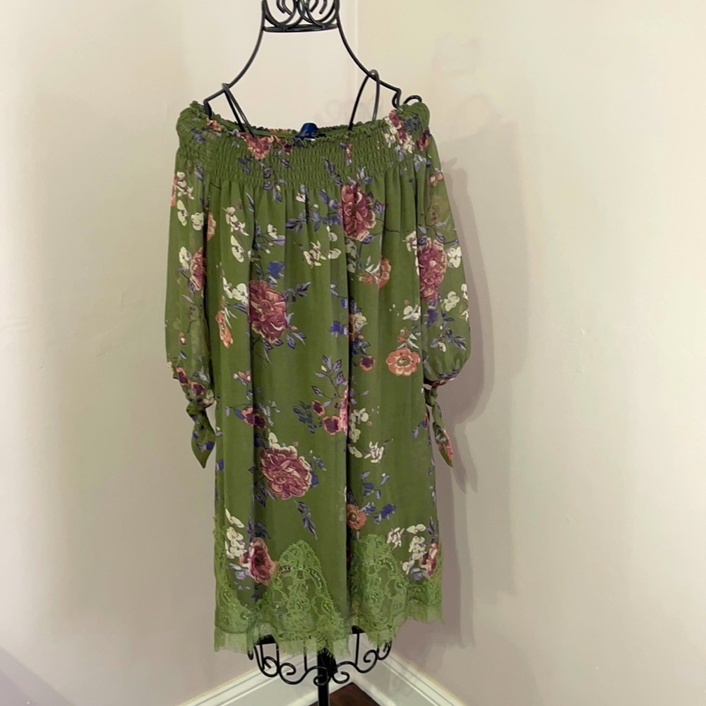 Off the shoulder dress